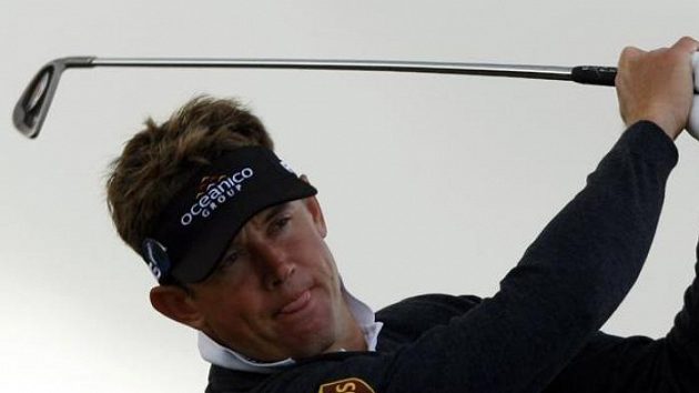 Anglický golfista Lee Westwood Anglický golfista Lee Westwood