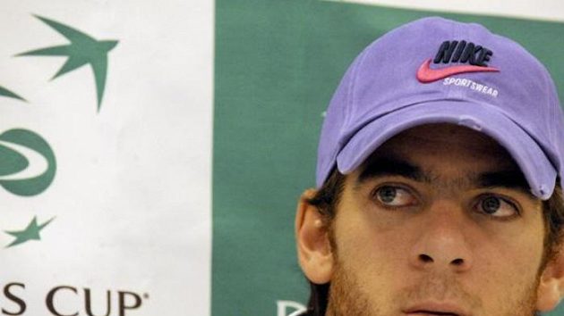 Argentinský tenista Juan Martin Del Potro Argentinský tenista Juan Martin Del Potro
