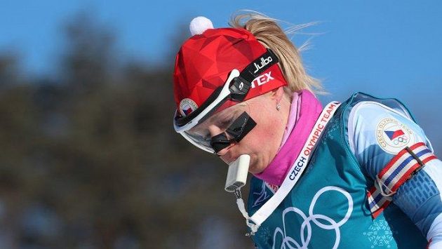 Eva Puskarčíková používá na tréninku speciální dýchátko. Eva Puskarčíková používá na tréninku speciální dýchátko.