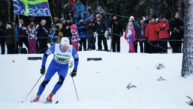 Lukáš Bauer při závodu SP v Gällivare. Lukáš Bauer při závodu SP v Gällivare.