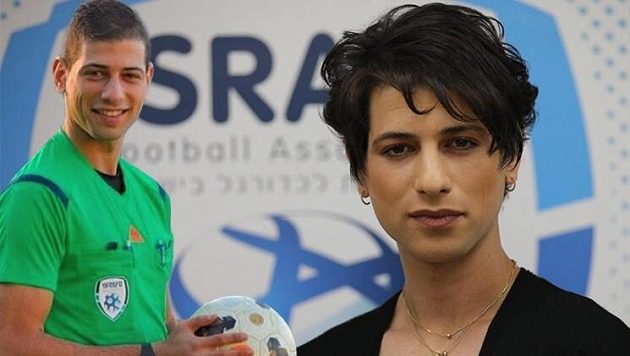 První izraelská transsexuální rozhodčí Sapir Bermannová První izraelská transsexuální rozhodčí Sapir Bermannová