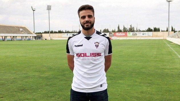 Fotbalista Albacete Pelayo Novo. Fotbalista Albacete Pelayo Novo.