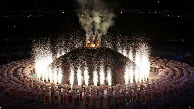 Slavnostní zahájení paralympijských her v Londýně Slavnostní zahájení paralympijských her v Londýně