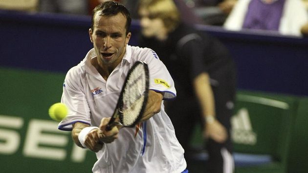 Tenista Radek Štěpánek na turnaji Masters v Paříži Tenista Radek Štěpánek na turnaji Masters v Paříži
