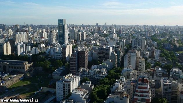 Pohled na argentinské město Buenos Aires Pohled na argentinské město Buenos Aires