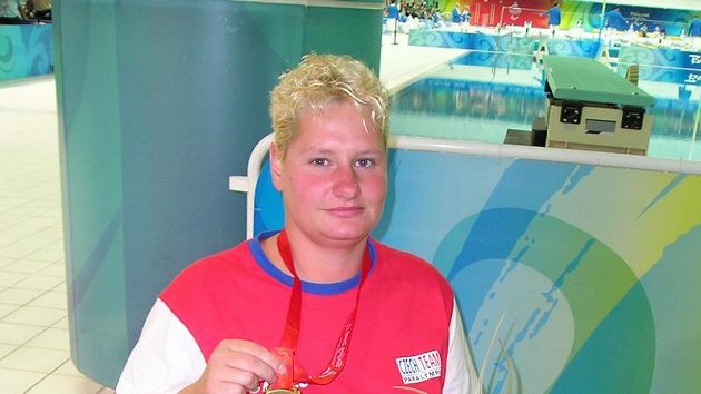 Česká plavkyně Běla Hlaváčková Česká plavkyně Běla Hlaváčková