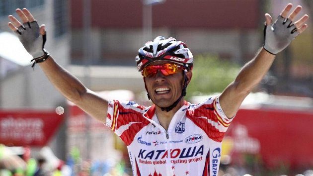 Španěl Joaquin Rodriguez vyhrál pátou etapu Vuelty. Španěl Joaquin Rodriguez vyhrál pátou etapu Vuelty.