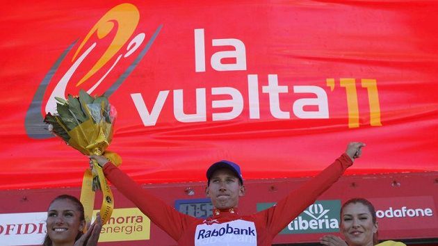 Nizozemský cyklista Bauke Mollema Nizozemský cyklista Bauke Mollema