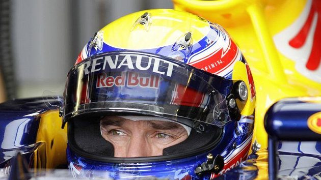 Australský pilot ze stáje Red Bull Mark Webber Australský pilot ze stáje Red Bull Mark Webber