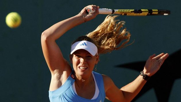 Dánská tenistka Caroline Wozniacká Dánská tenistka Caroline Wozniacká