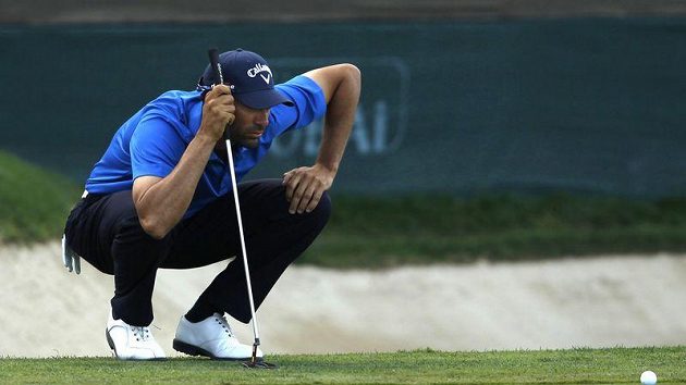 Španělský golfista Alvaro Quiros Španělský golfista Alvaro Quiros