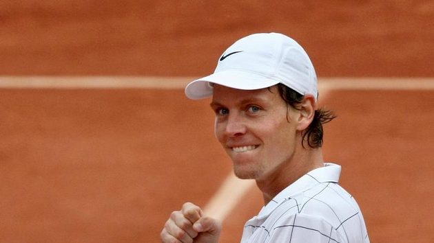 Tomáš Berdych po postupu do semifinále French Open Tomáš Berdych po postupu do semifinále French Open
