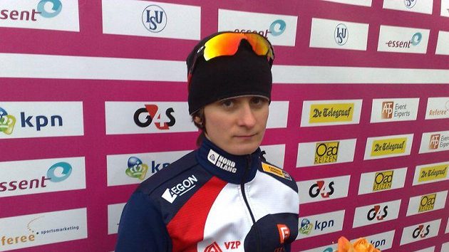 Martina Sáblíková po závodu na 3 km na evropském šampionátu ve víceboji v italském Collalbu. Martina Sáblíková po závodu na 3 km na evropském šampionátu ve víceboji v italském Collalbu.