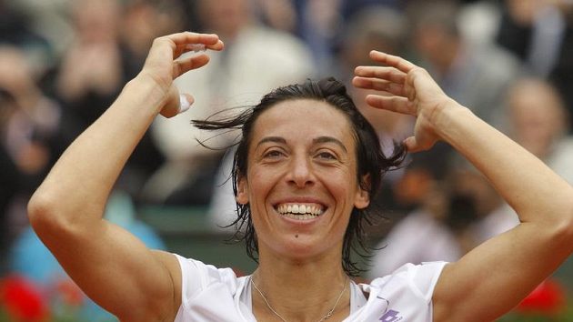 Italská tenistka Francesca Schiavoneová. Italská tenistka Francesca Schiavoneová.