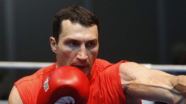 Ukrajinský boxer Vladimir Kličko Ukrajinský boxer Vladimir Kličko