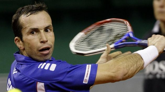 Radek Štěpánek se úspěšně vrací na kurty. Radek Štěpánek se úspěšně vrací na kurty.