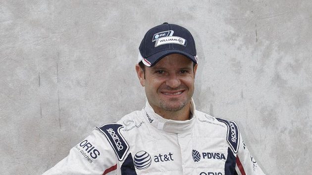 Brazilský pilot formule 1 Rubens Barrichello Brazilský pilot formule 1 Rubens Barrichello
