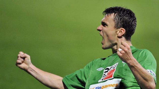 Úspěšný střelec David Lafata. Úspěšný střelec David Lafata.