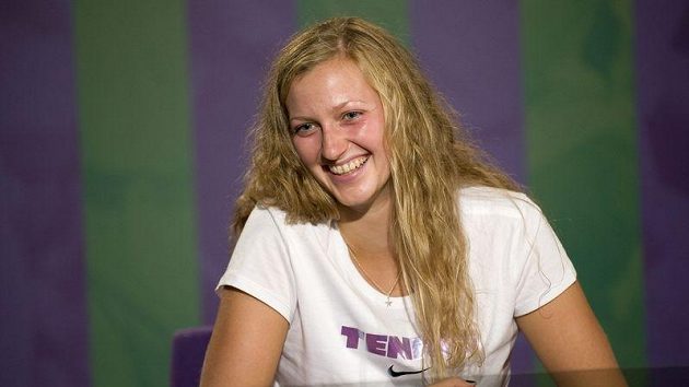 Wimbledonská vítězka Petra Kvitová Wimbledonská vítězka Petra Kvitová