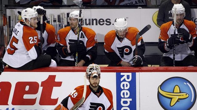 Michael Leighton z Philadelphie Michael Leighton z Philadelphie