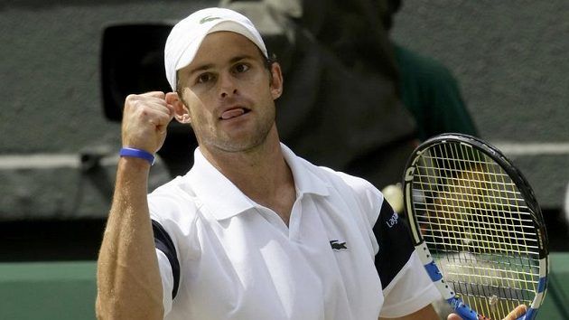 Americký tenista Andy Roddick Americký tenista Andy Roddick