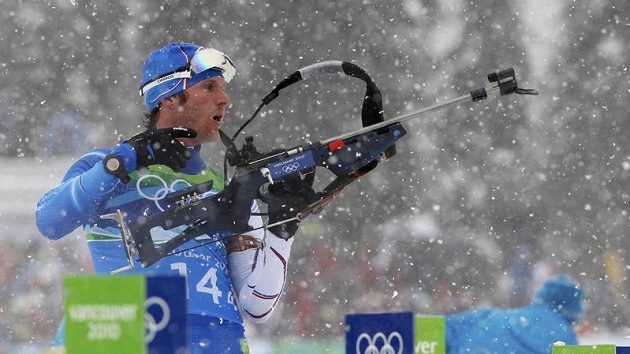 Český biatlonista Michal Šlesingr na olympijských hrách Český biatlonista Michal Šlesingr na olympijských hrách