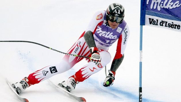 Rakouský lyžař Michael Walchhofer ve Val d´Isere. Ilustrační foto. Rakouský lyžař Michael Walchhofer ve Val d´Isere. Ilustrační foto.