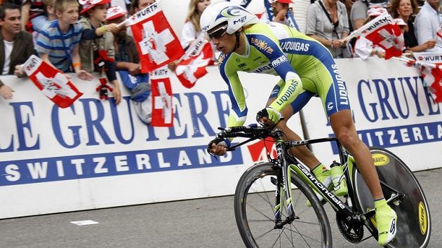 Český cyklista Roman Kreuziger Český cyklista Roman Kreuziger