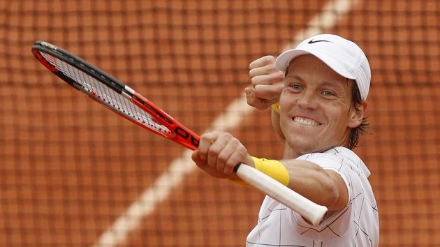 Tomáš Berdych po postupu do semifinále French Open Tomáš Berdych po postupu do semifinále French Open