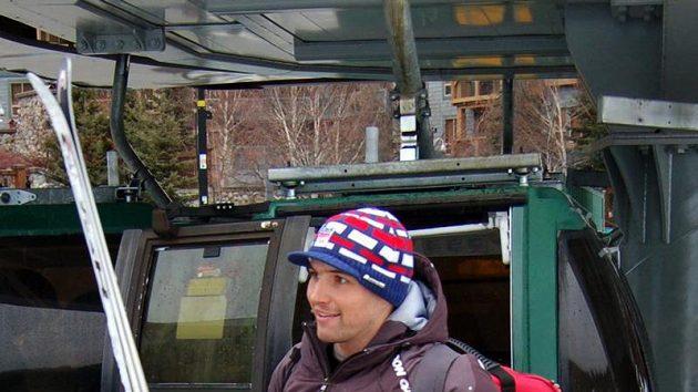 Český lyžař Petr Záhrobský Český lyžař Petr Záhrobský