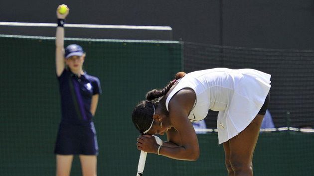 Zklamaná Serena Williamsová Zklamaná Serena Williamsová