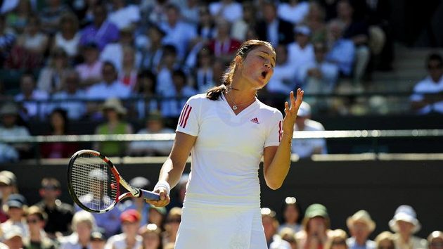Ruská tenistka Dinara Safinová Ruská tenistka Dinara Safinová