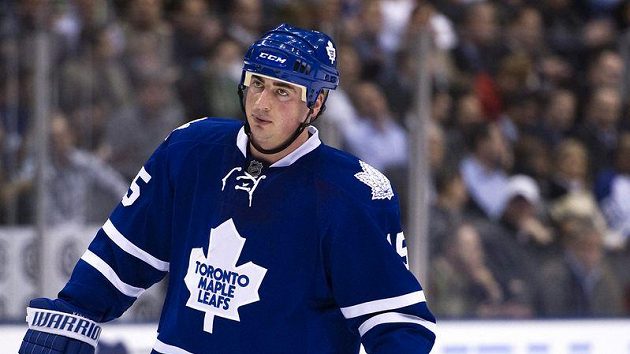 Obránce hokejistů Toronta Tomáš Kaberle Obránce hokejistů Toronta Tomáš Kaberle