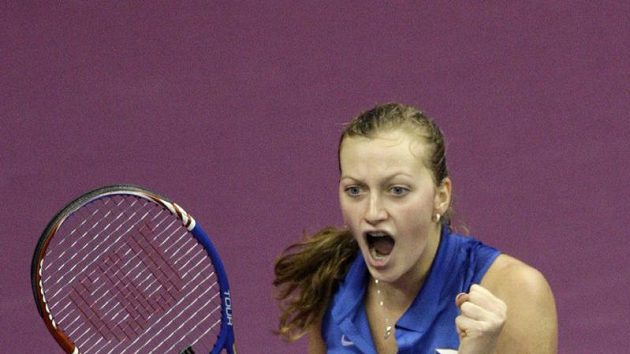 Česká fedcupová reprezentantka Petra Kvitová Česká fedcupová reprezentantka Petra Kvitová