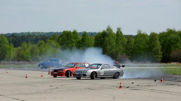 Druhý závod šampionátu ČR v driftování Druhý závod šampionátu ČR v driftování