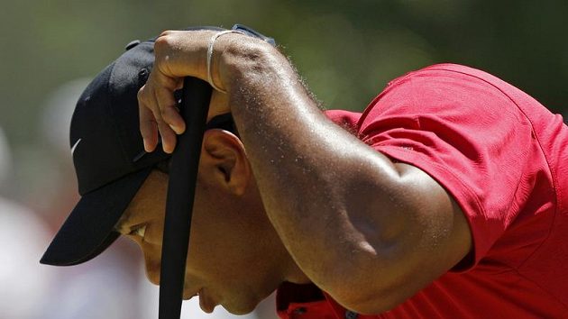 Americký golfista Tiger Woods Americký golfista Tiger Woods