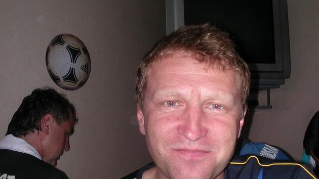 Trenér Varnsdorfu Aleš Křeček. Trenér Varnsdorfu Aleš Křeček.
