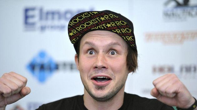 Freestylový motocyklový závodník Libor Podmol Freestylový motocyklový závodník Libor Podmol