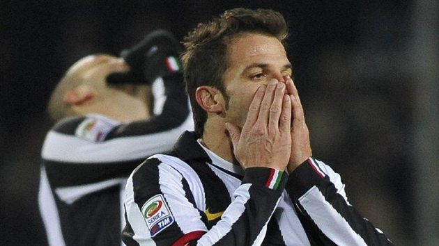 Alessandro Del Piero v dresu Juventusu Alessandro Del Piero v dresu Juventusu