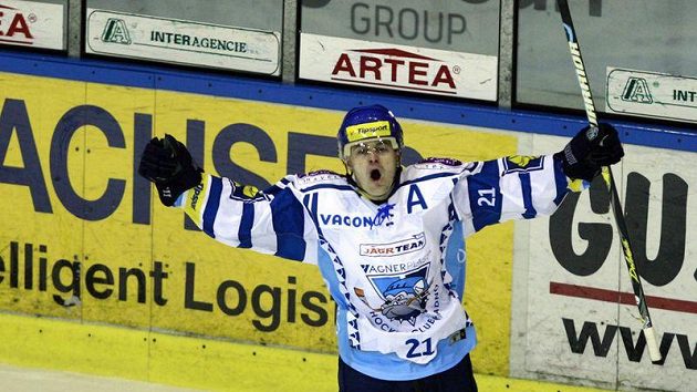 Útočník Radek Bělohlav Útočník Radek Bělohlav