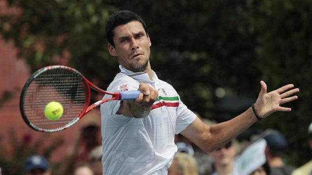Rumunský tenista Victor Hanescu Rumunský tenista Victor Hanescu