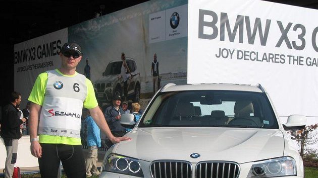 David Salomon při akci BMW X3 Games v Ženevě David Salomon při akci BMW X3 Games v Ženevě