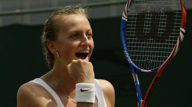 Petra Kvitová ve Wimbledonu Petra Kvitová ve Wimbledonu