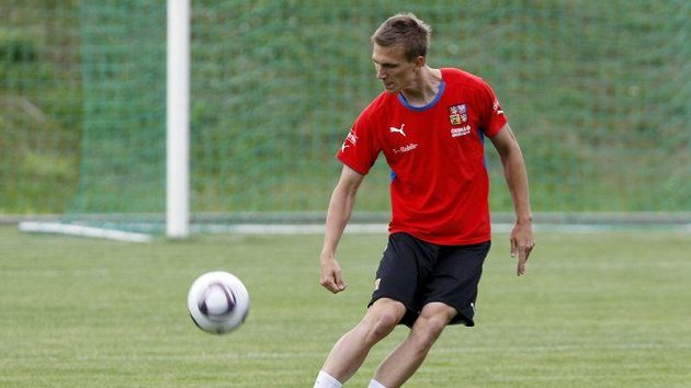 Bořek Dočkal na tréninku Bořek Dočkal na tréninku