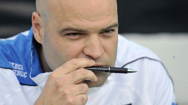 Trenér české reprezentace do 21 let Jakub Dovalil. Trenér české reprezentace do 21 let Jakub Dovalil.