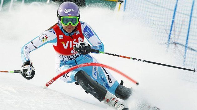 Česká lyžařka Šárka Záhrobská Česká lyžařka Šárka Záhrobská