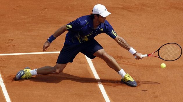 Španělský tenista Fernando Verdasco během French Open Španělský tenista Fernando Verdasco během French Open
