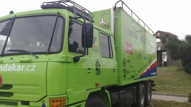 Doprovodná Tatra týmu Czech Dakar Teamu. Doprovodná Tatra týmu Czech Dakar Teamu.