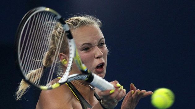 Caroline Wozniacká se poslední dobou trápí. Caroline Wozniacká se poslední dobou trápí.