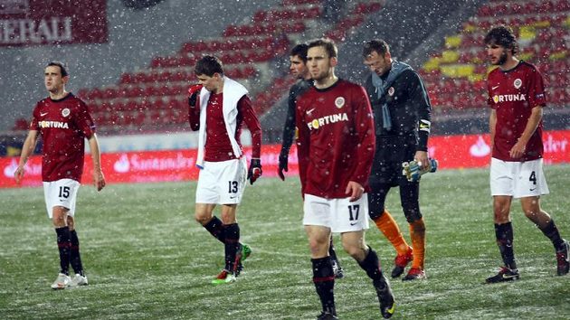 Zklamaní fotbalisté Sparty Zklamaní fotbalisté Sparty